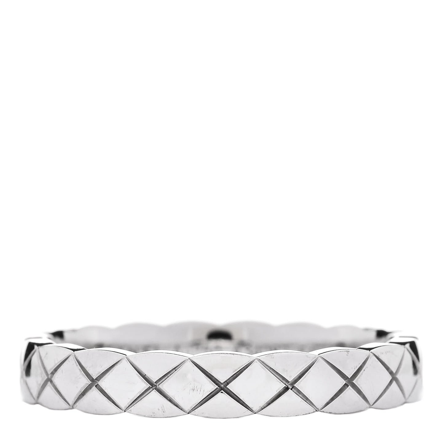 18K White Gold Mini Coco Crush Ring 54 6.75