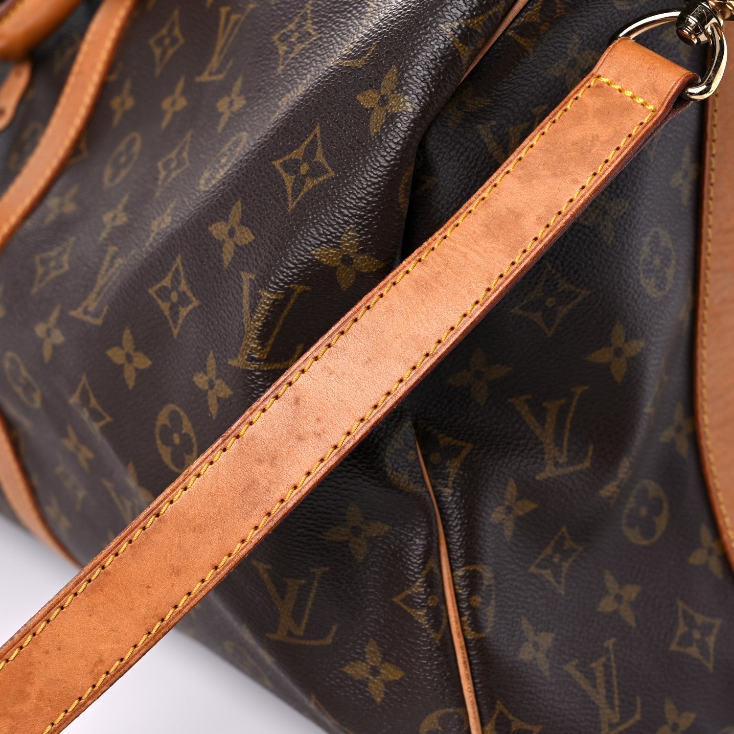 Louis Vuitton Monogram Keepall Bandouliere 55 37 of 43