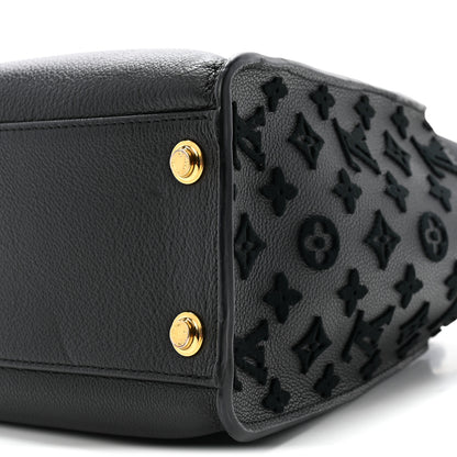 Louis Vuitton Calfskin Monogram Tufting On My Side Black 9 of 9