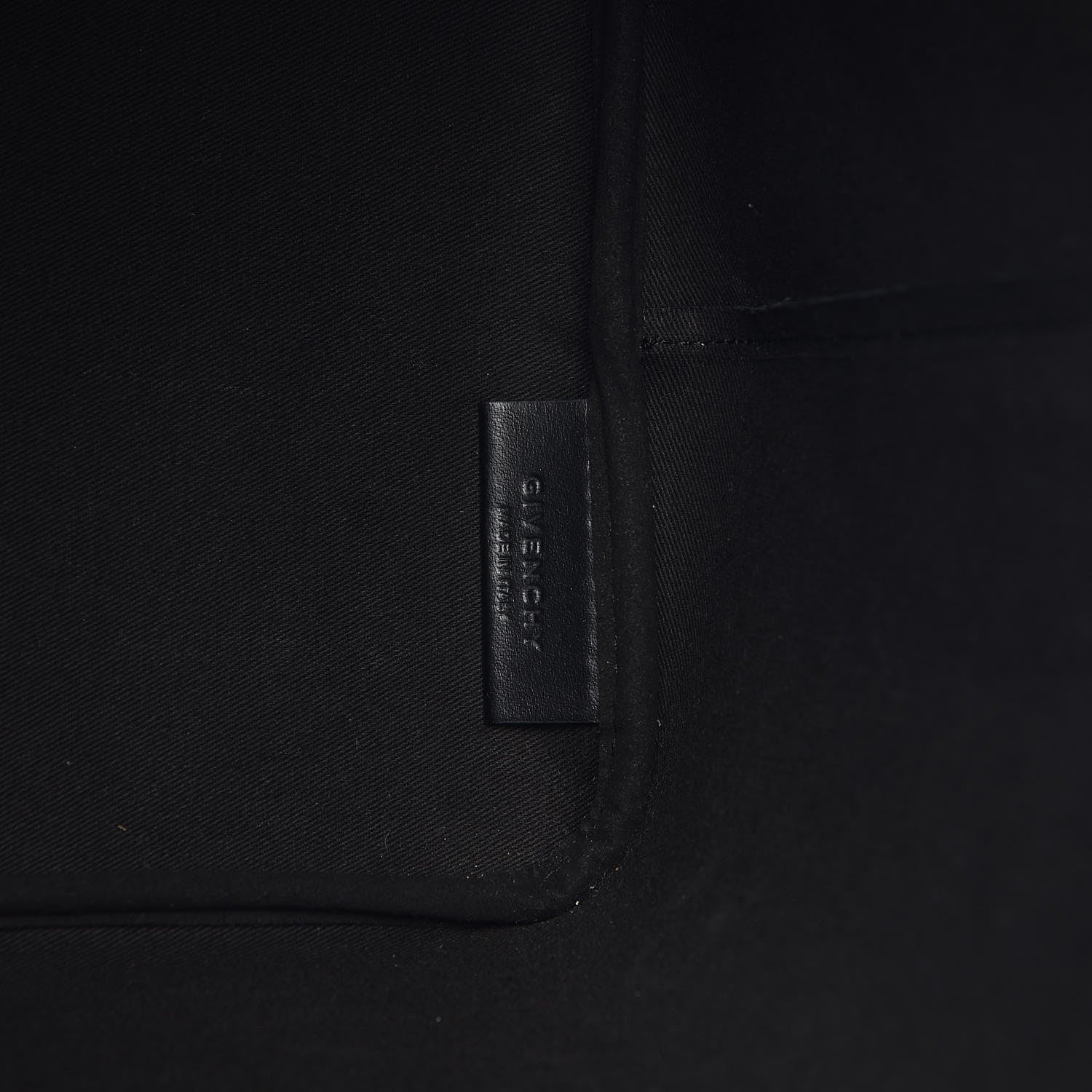 Givenchy Coated Canvas Pansy Print Large Antigona Tote Black 6 of 7