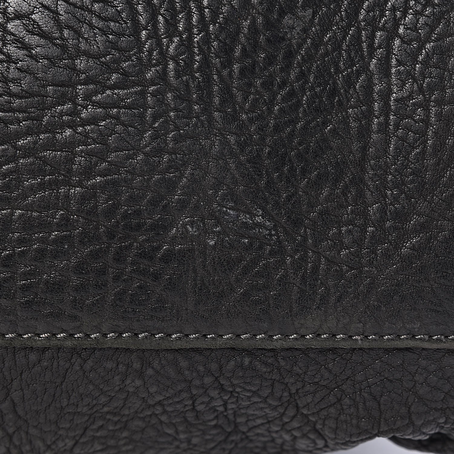 Chanel Distressed Lambskin Large Lady Braid Satchel Dark Grey 14 of 17