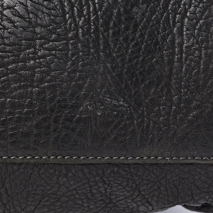 Chanel Distressed Lambskin Large Lady Braid Satchel Dark Grey 14 of 17