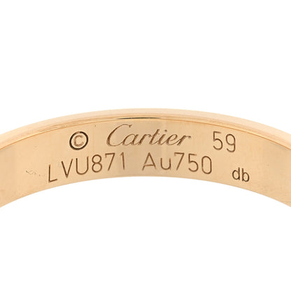 Cartier 18K Yellow Gold 3.5mm LOVE Wedding Band Ring 59 8.75 4 of 4