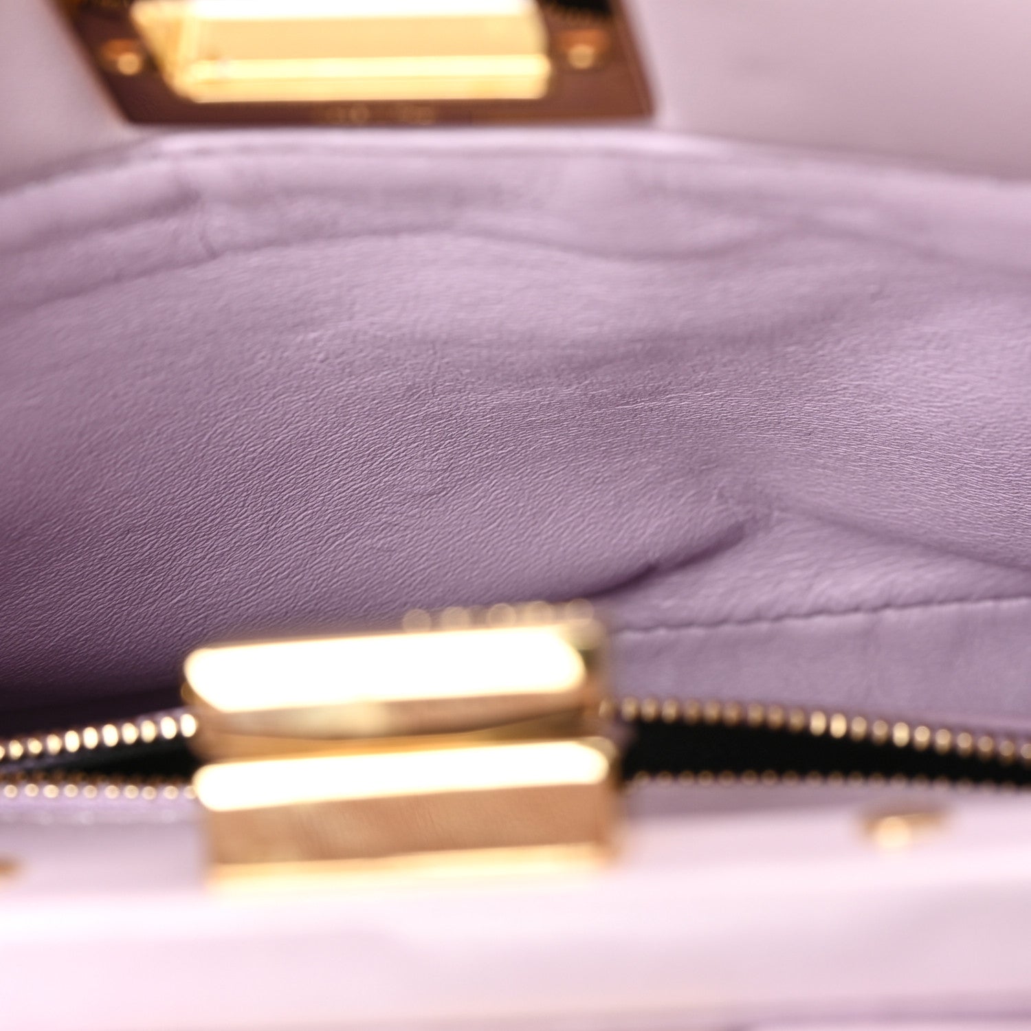 Fendi Nappa Apolo XS Peekaboo Iconic Satchel Anemone 11 of 12