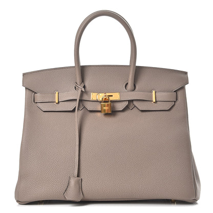 Hermes Togo Birkin 35 Gris Asphalte 1 of 34