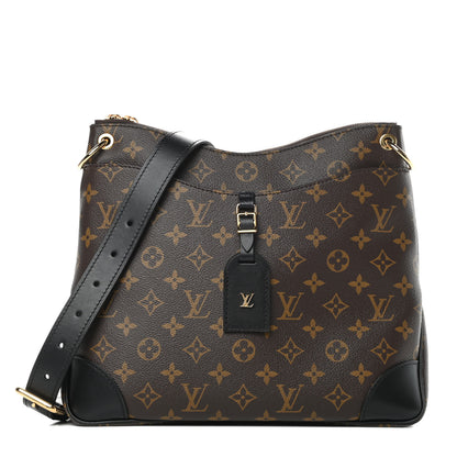 Louis Vuitton Monogram Odeon MM Black 1 of 10