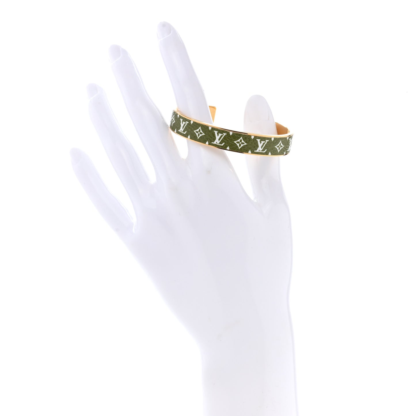 Palladium Monogram Nanogram Cuff S