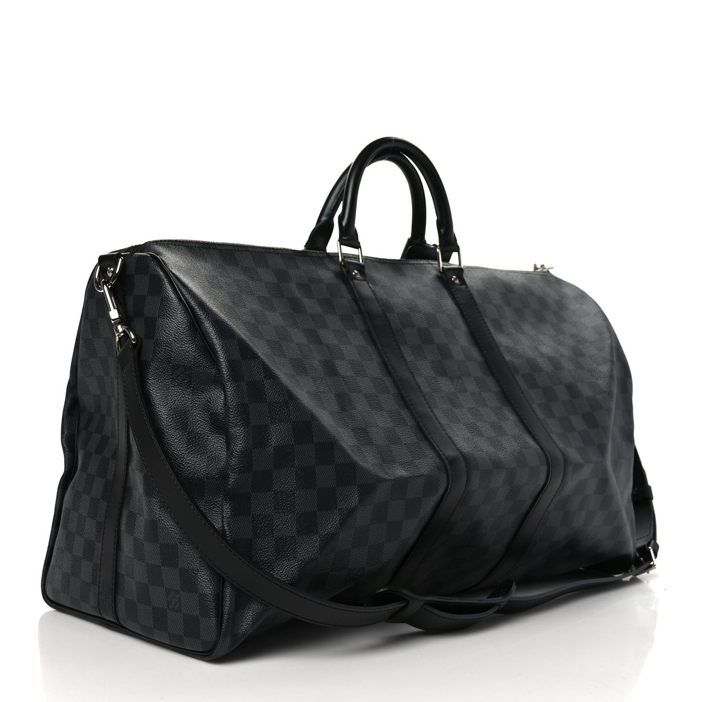 Damier Graphite Keepall Bandouliere 55