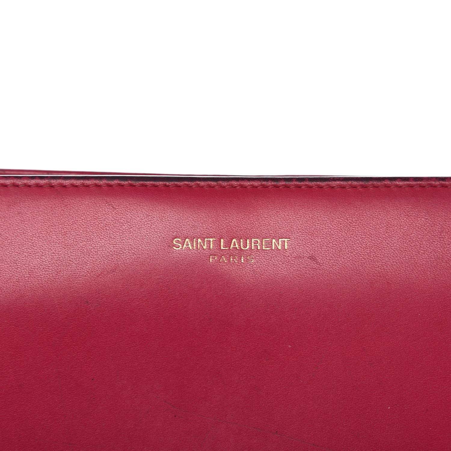 Saint Laurent Calfskin Classic Zip Around Continental Wallet Fuchsia 6 of 13