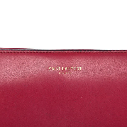 Saint Laurent Calfskin Classic Zip Around Continental Wallet Fuchsia 6 of 13