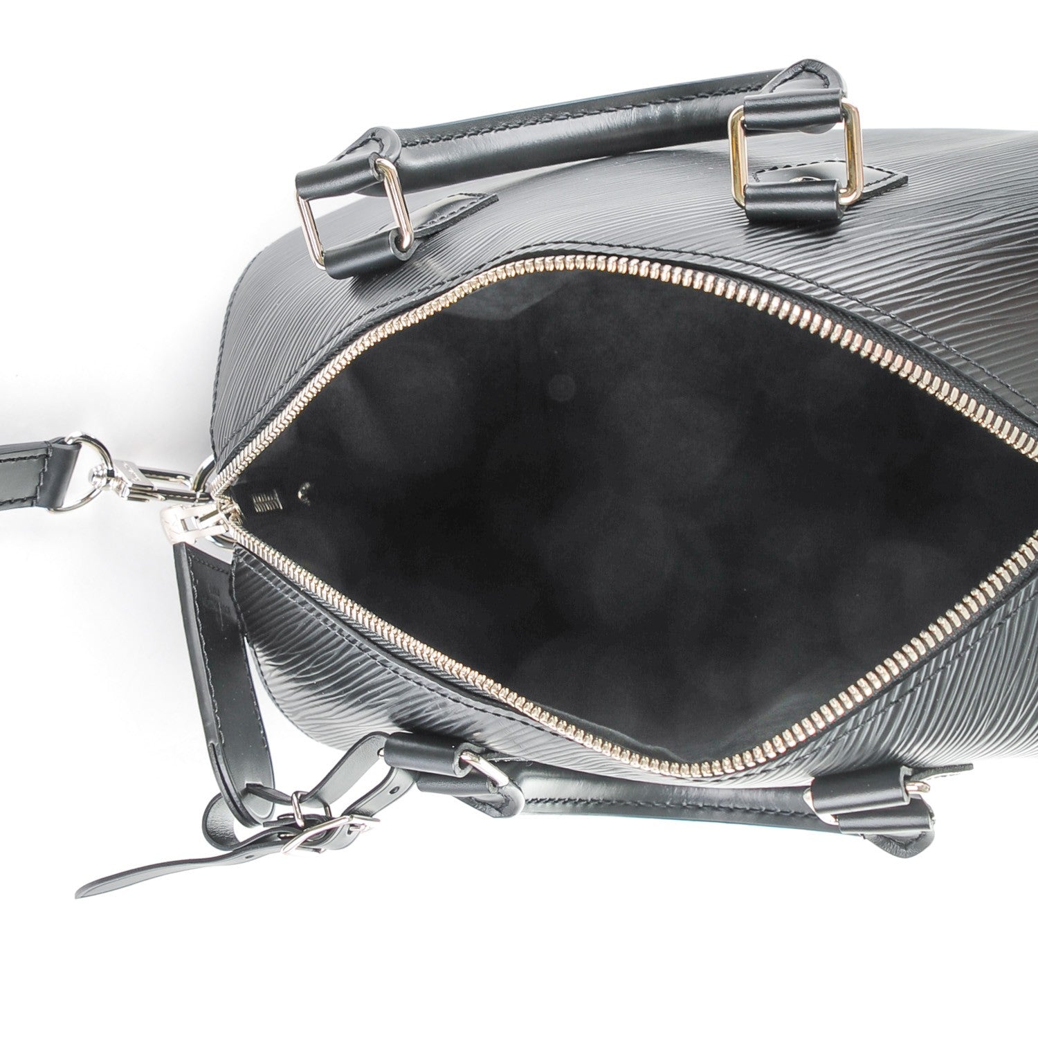 Louis Vuitton Epi Speedy Bandouliere 25 Black 5 of 7