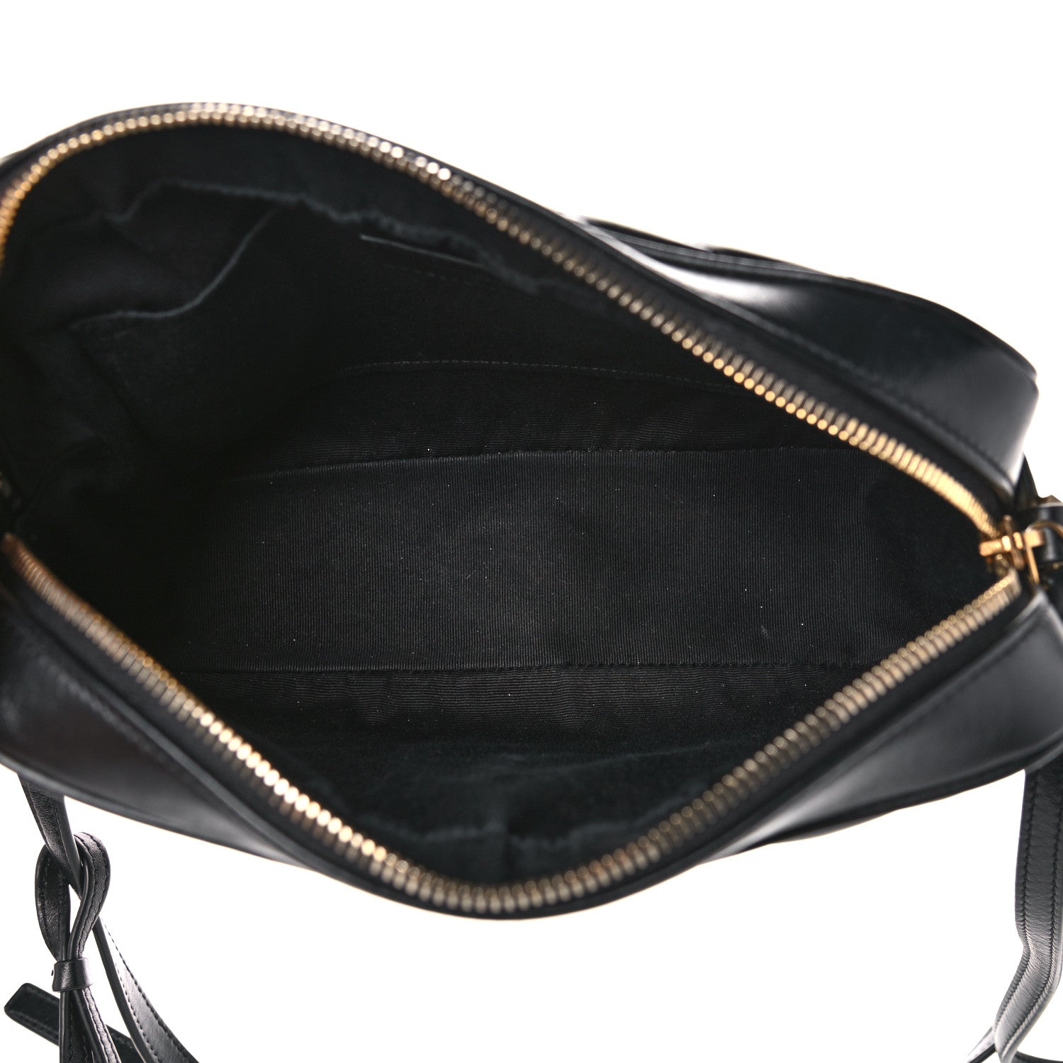 Saint Laurent Calfskin Matelasse Monogram Lou Camera Bag Black 5 of 11