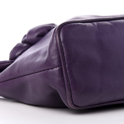 Prada Nappa Rosette Shoulder Bag Viola 5 of 8