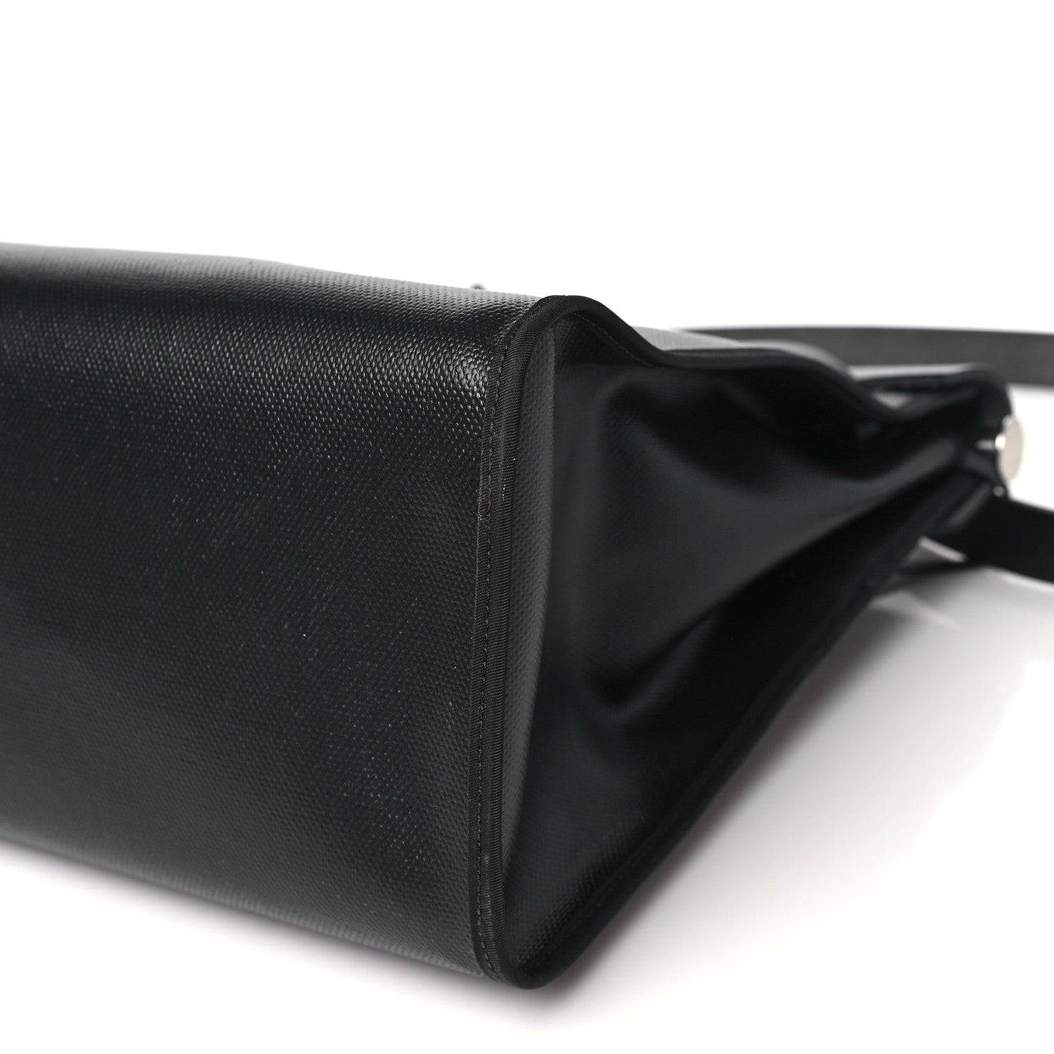 Hermes Toile H Berline Vache Hunter Herbag Zip 39 MM Black Ecru 11 of 12