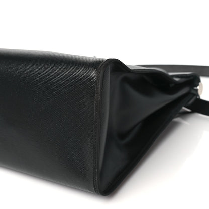 Hermes Toile H Berline Vache Hunter Herbag Zip 39 MM Black Ecru 11 of 12