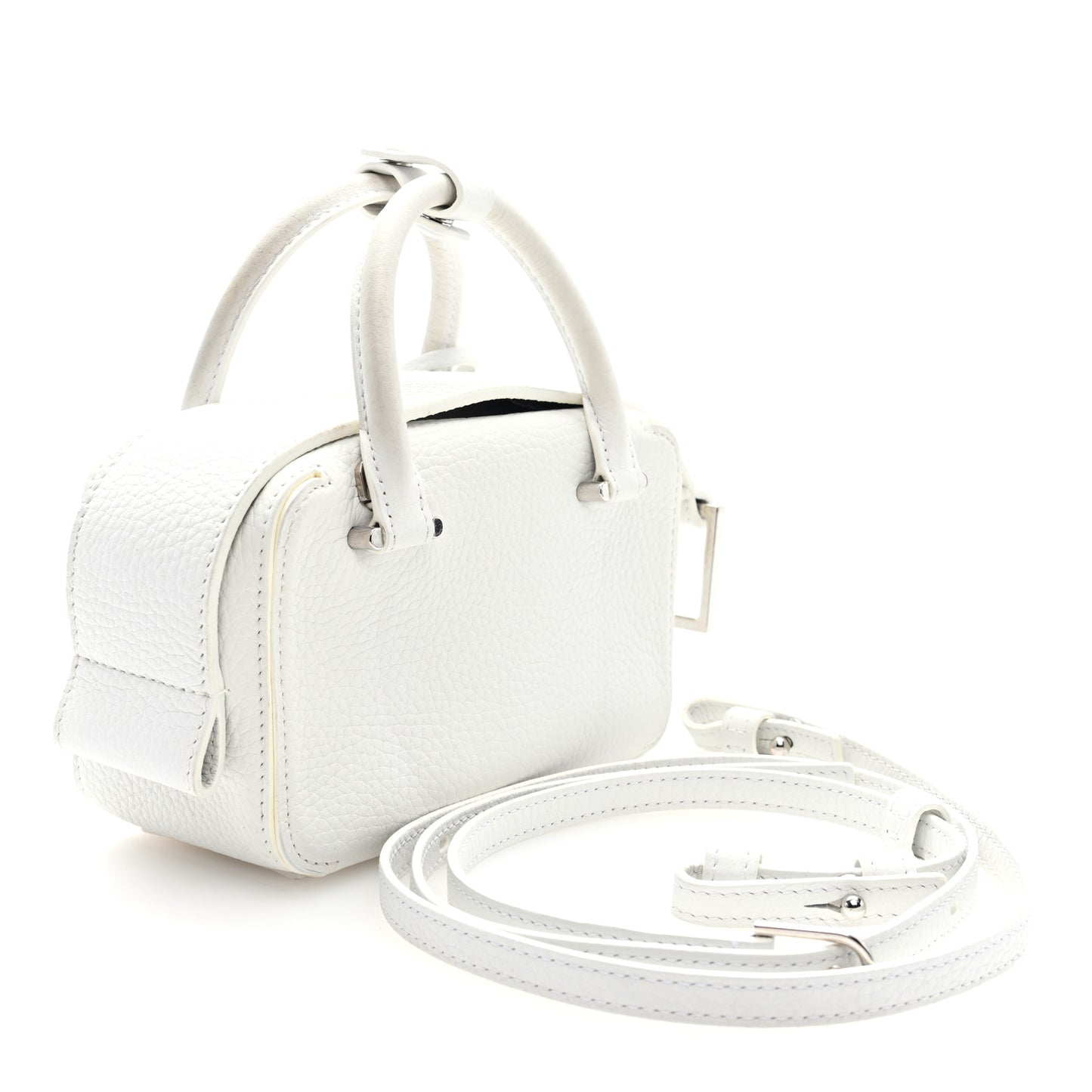 Taurillon Soft Nano Cool Box Satchel White
