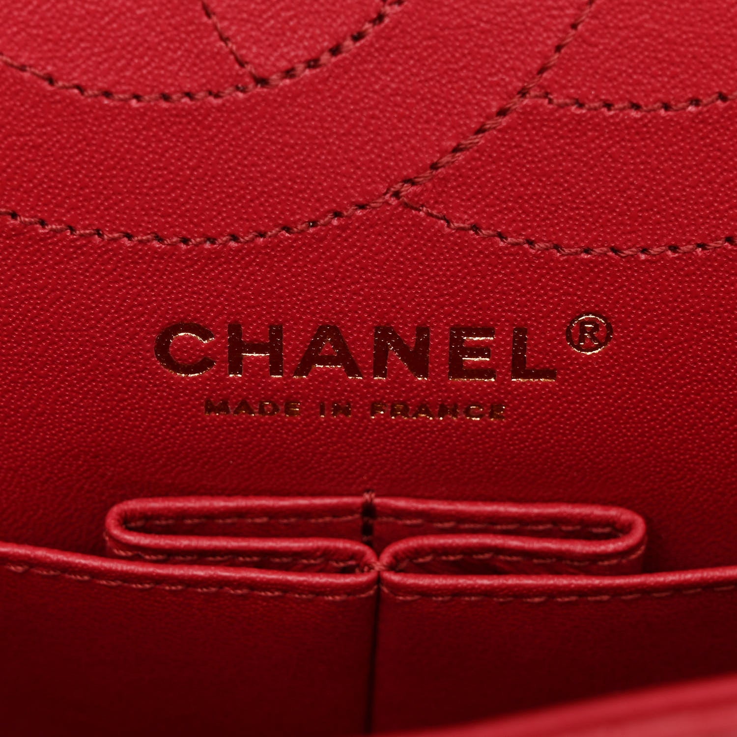 Chanel Aged Calfskin Quilted 2.55 Reissue 225 Flap Red 5 of 9