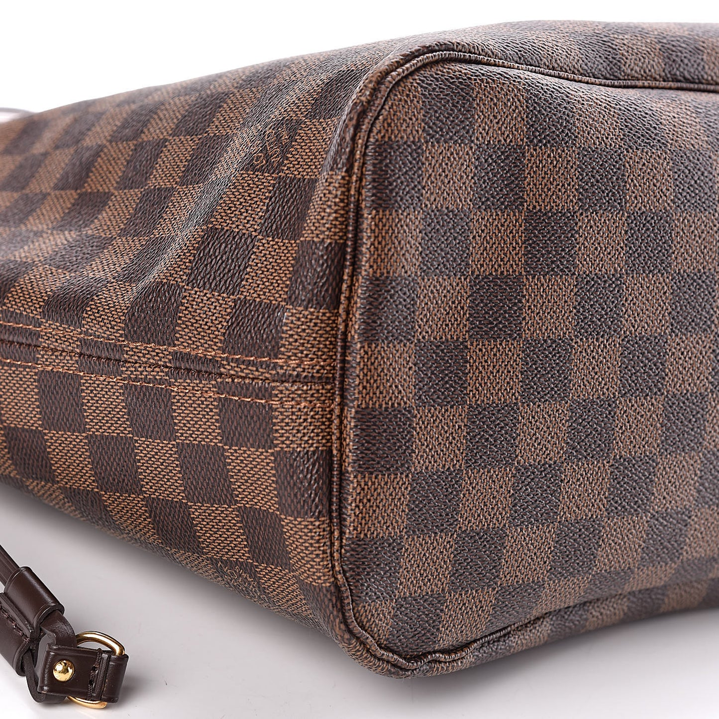 Damier Ebene Neo Neverfull MM Rose Ballerine