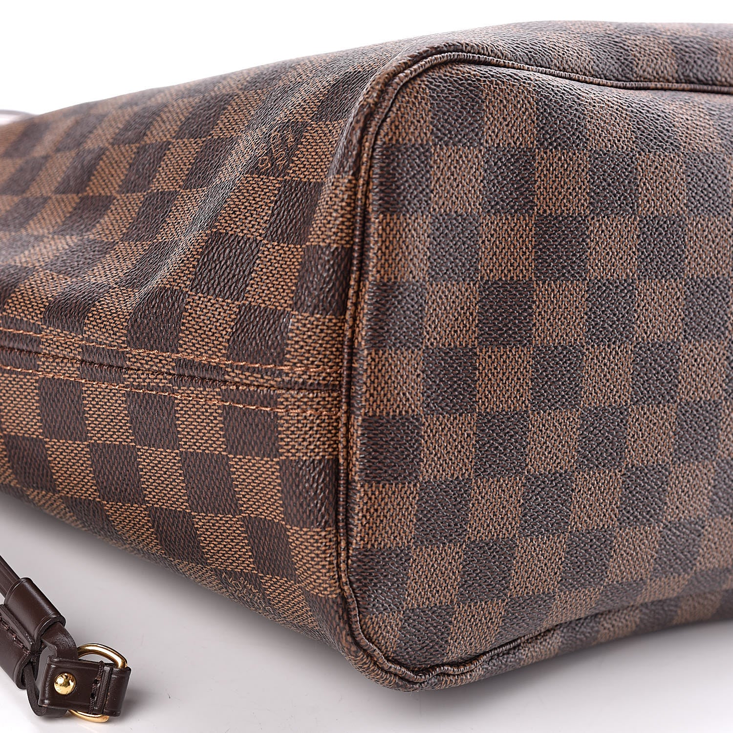 Louis Vuitton Damier Ebene Neo Neverfull MM Rose Ballerine 9 of 17