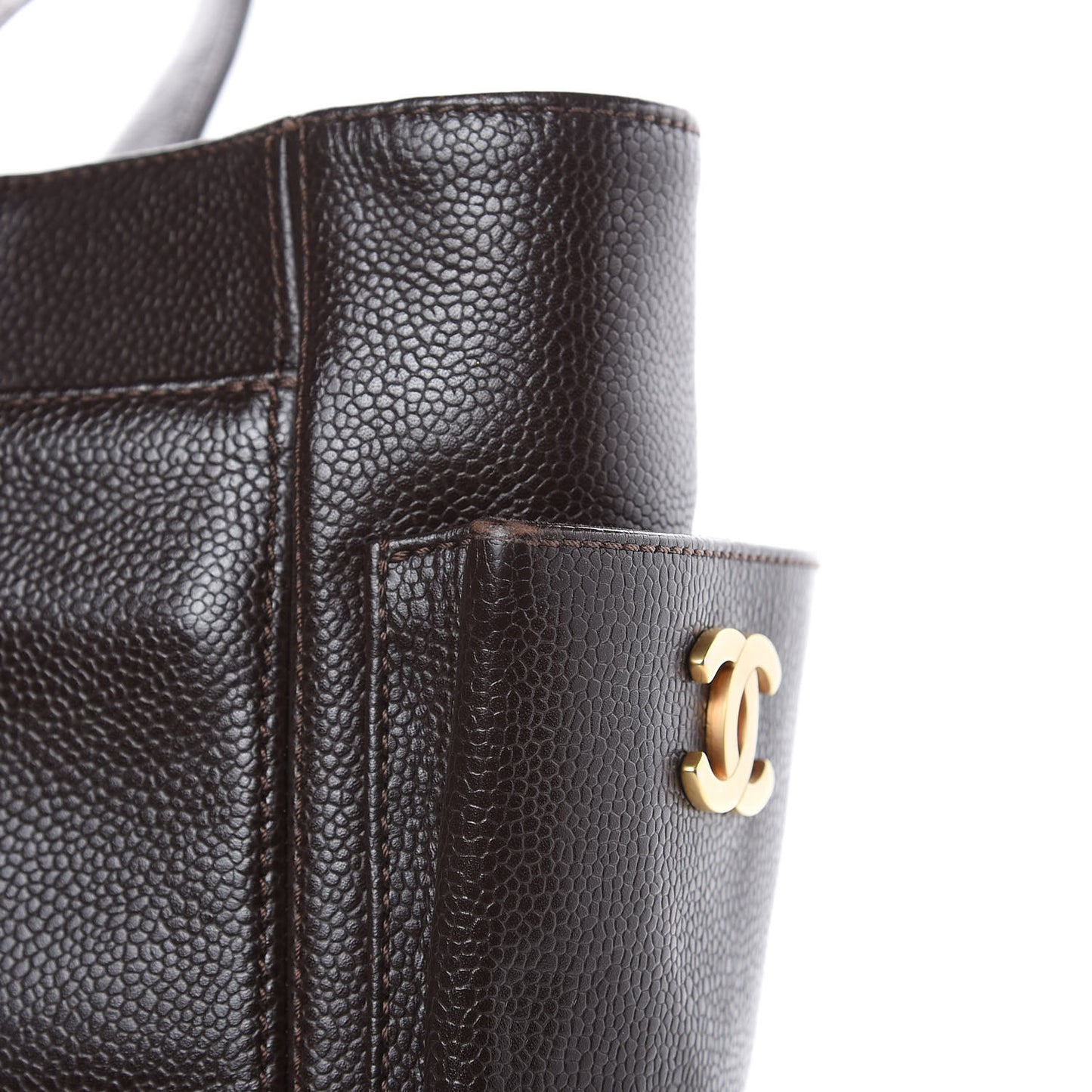 Caviar Shopper Tote Brown