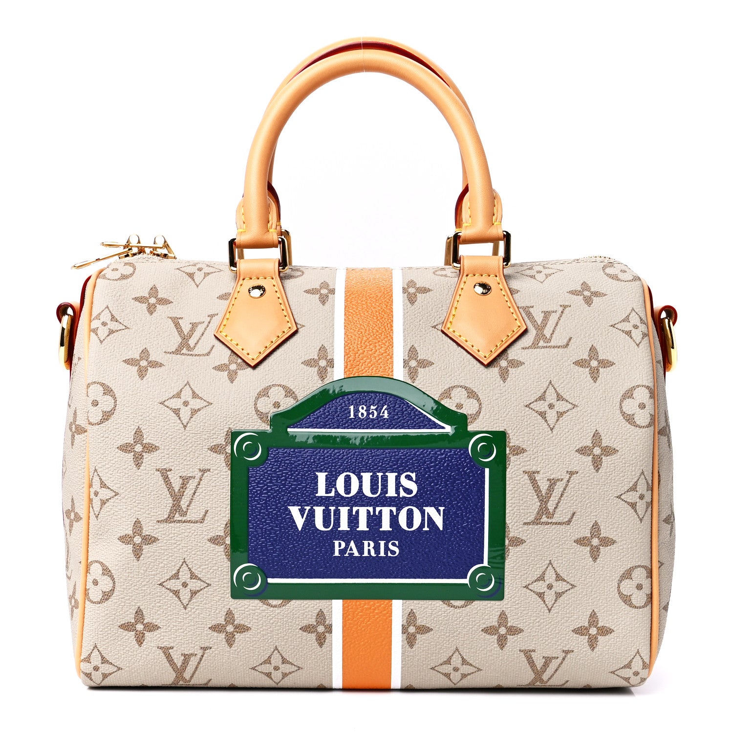 Louis Vuitton Monopaname Speedy Bandouliere 25 Beige Ocher 1 of 10