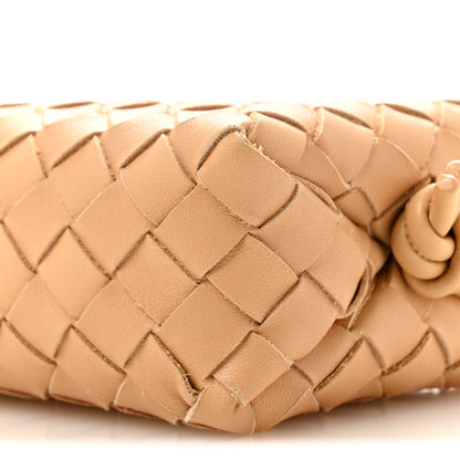 Bottega Veneta Nappa Intrecciato Mini Loop Camera Bag Almond 9 of 11