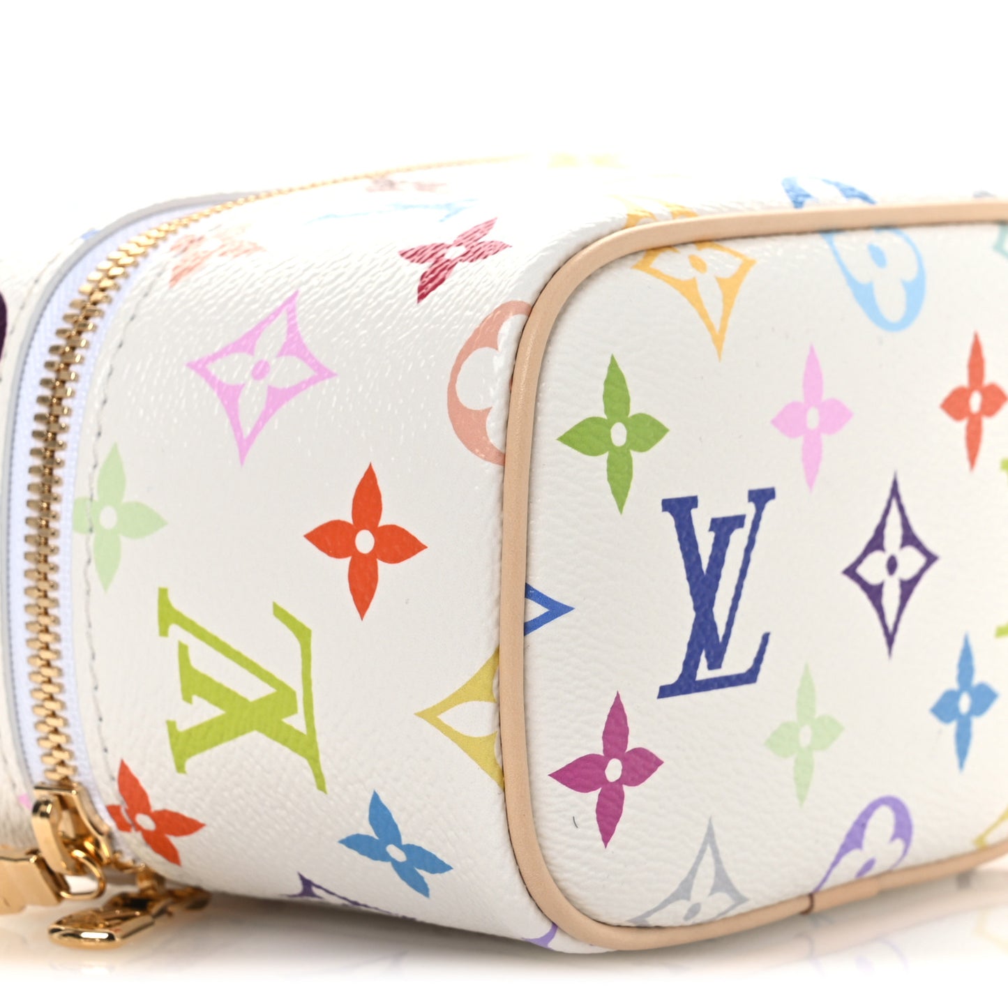LV X TM Monogram Multicolor Nice Mini White