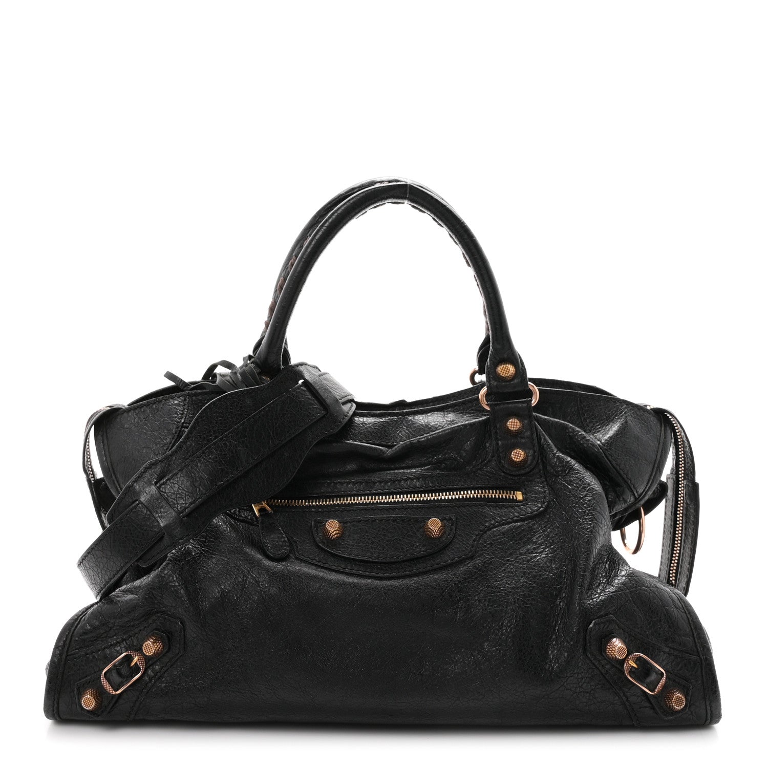 Balenciaga Agneau Giant 12 Rose Gold Hardware City Black 1 of 12