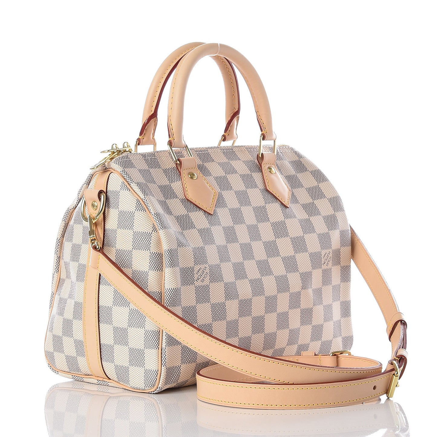 Damier Azur Speedy Bandouliere 25