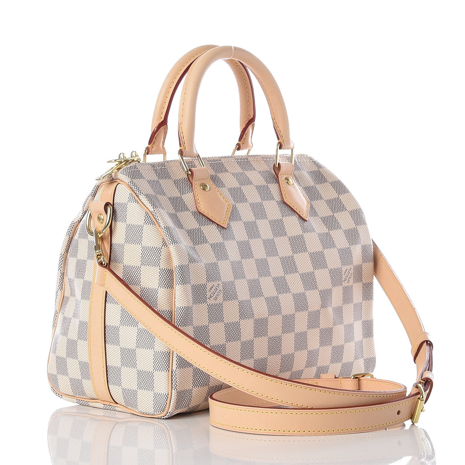 Louis Vuitton Damier Azur Speedy Bandouliere 25 3 of 12