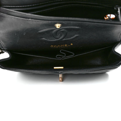 Chanel Lambskin Quilted Small Double Flap Black 5 of 12