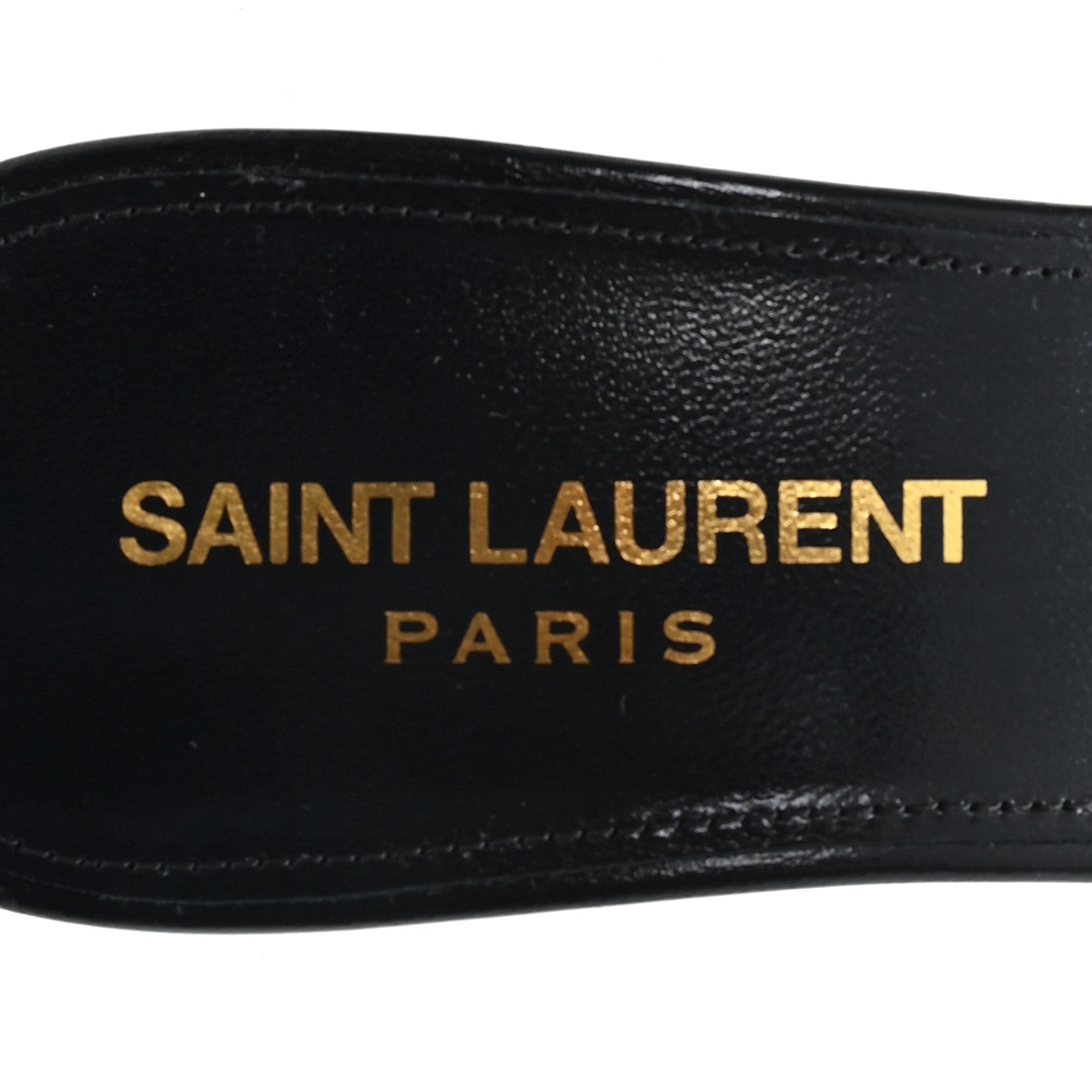 Saint Laurent Nappa Sugar Babylone 90 Mules 37.5 Black 8 of 10