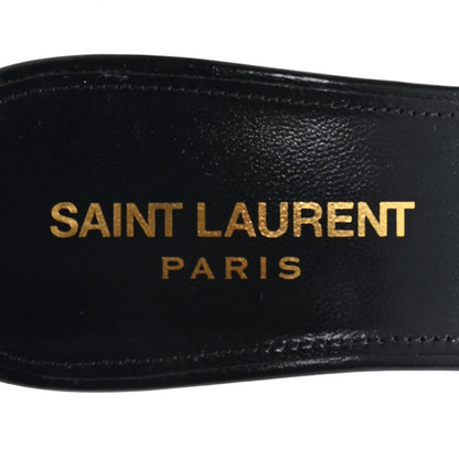 Saint Laurent Nappa Sugar Babylone 90 Mules 37.5 Black 8 of 10