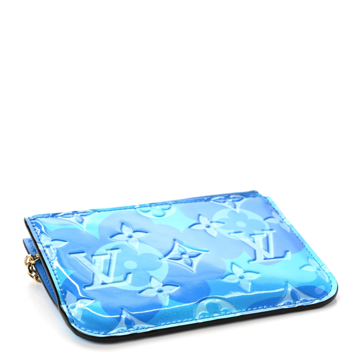 Louis Vuitton Vernis Valentine Key Pouch Light Blue 4 of 6