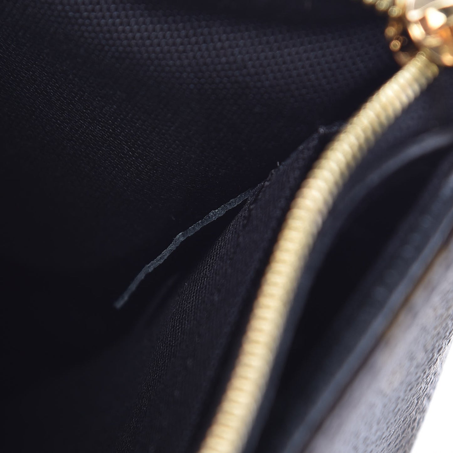 Monogram Pallas Clutch Black