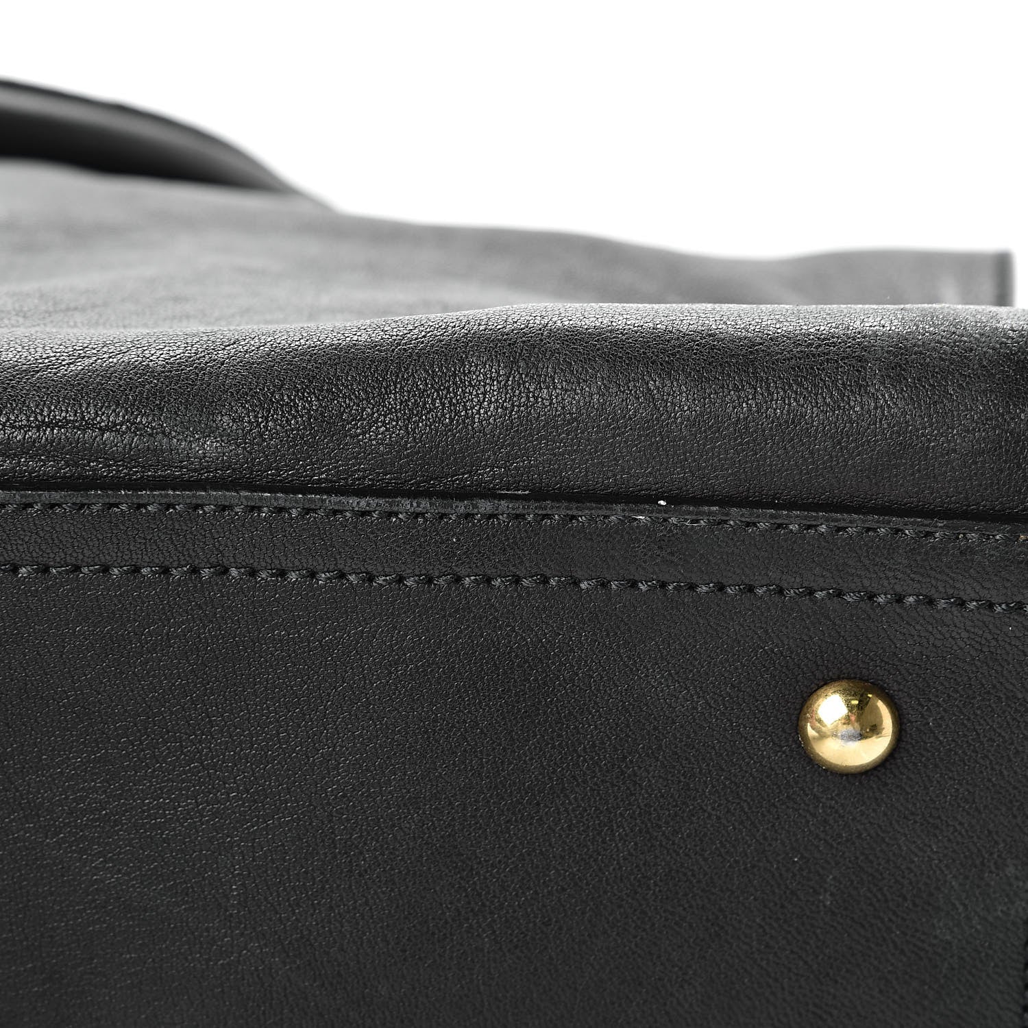 Saint Laurent Sheepskin Large Cabas ChYc Black 14 of 21