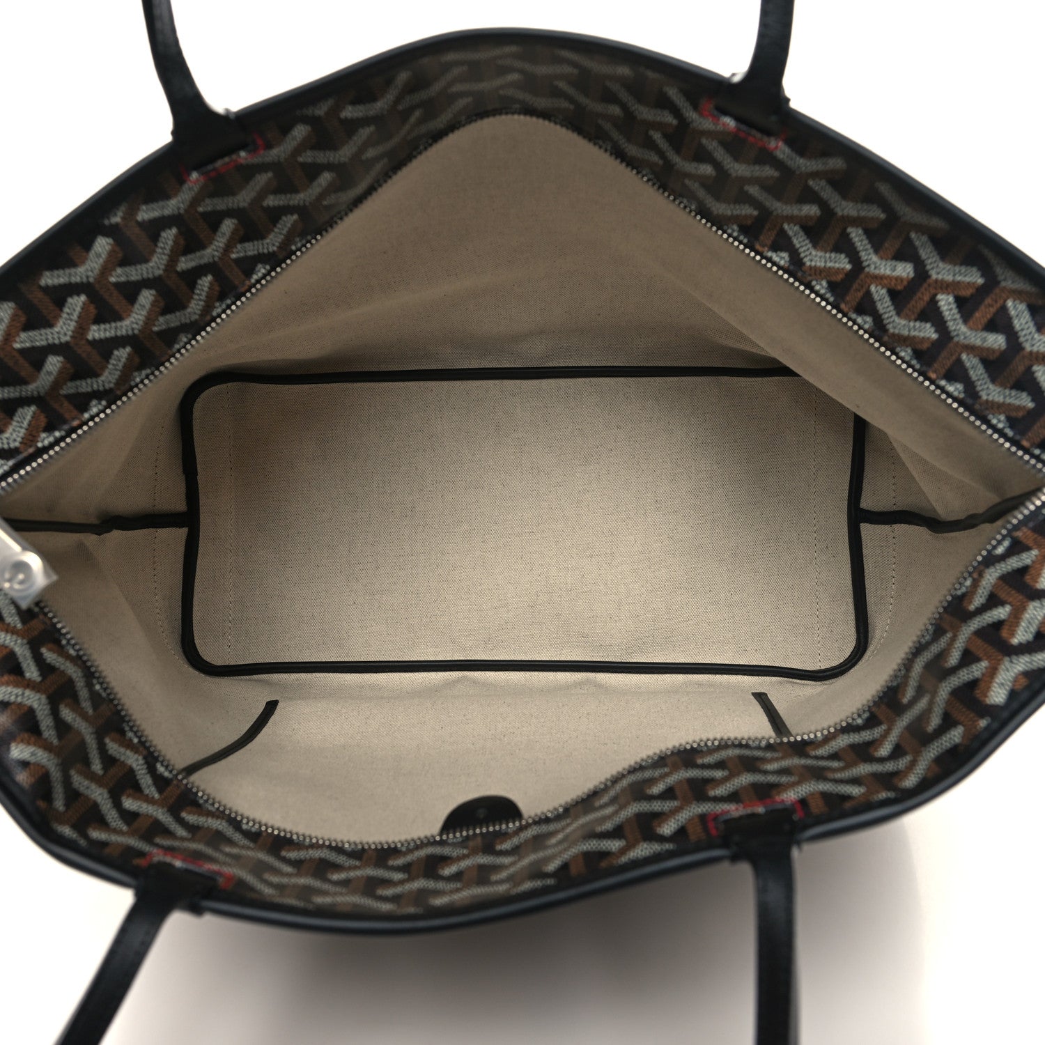 Goyard Goyardine Artois MM Black 5 of 9