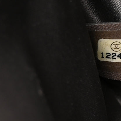 Chanel Coated Canvas Quilted Le Marais Flap Black 7 of 15