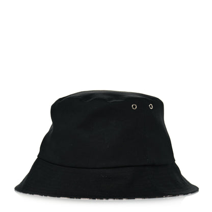 Christian Dior Oblique Reversible Teddy-D Brim Bucket Hat 58 Black 2 of 16