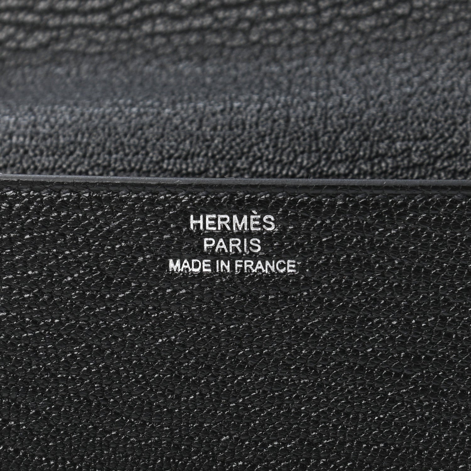 Hermes Chevre Mysore Roulis Slim Wallet Black 6 of 9