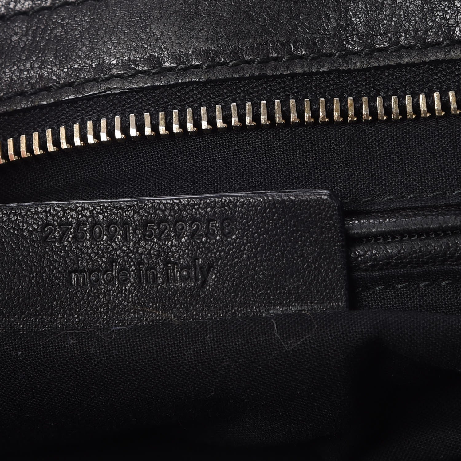 Saint Laurent Sheepskin Large Cabas ChYc Black 7 of 15