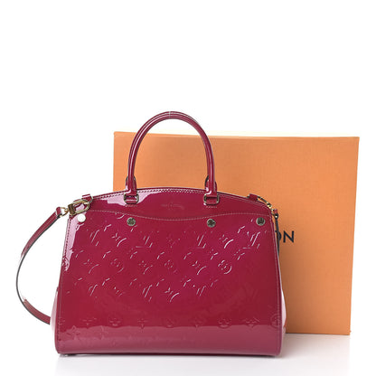 Louis Vuitton Vernis Brea MM NM Magenta 10 of 10