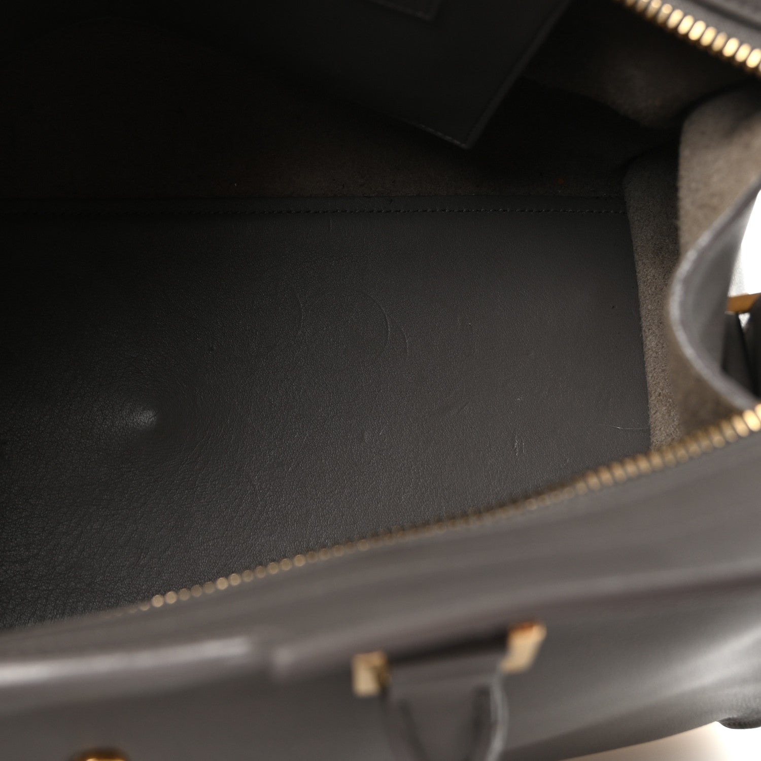 Saint Laurent Calfskin Small Monogram Cabas Fog 5 of 9