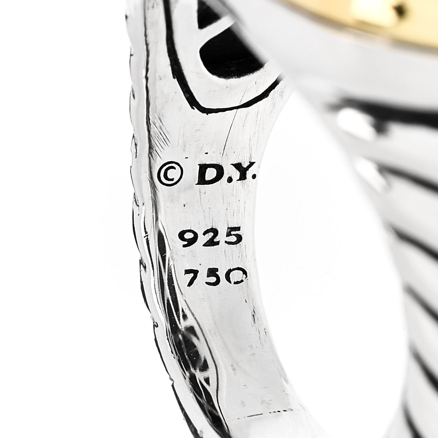 Sterling Silver 18K Yellow Gold Lapis Lazuli Waverly Ring 57 8