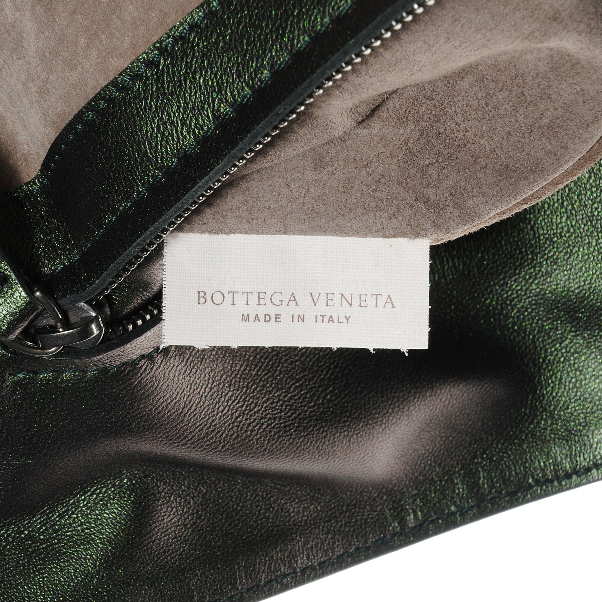 Bottega Veneta Iridescent Scarabee Multi Pocket Tote Bag Green 7 of 8