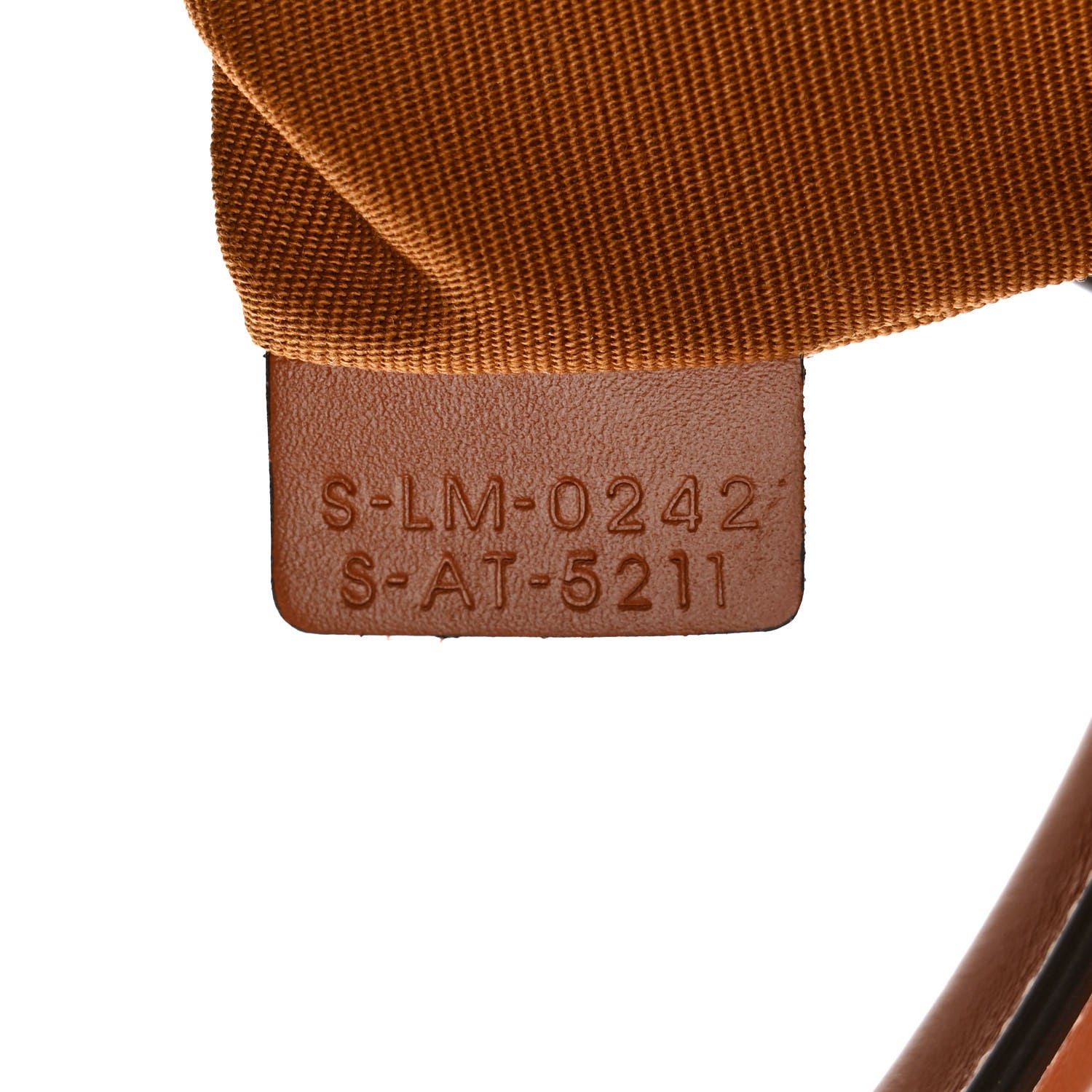 Celine Triomphe Canvas Calfskin Small Vertical Cabas Tan 6 of 8
