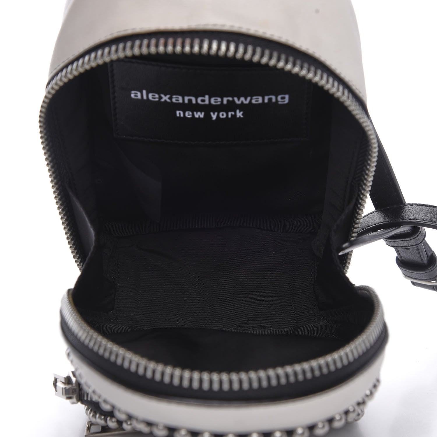 Alexander Wang Lambskin Studded Mini Attica Backpack White 5 of 13