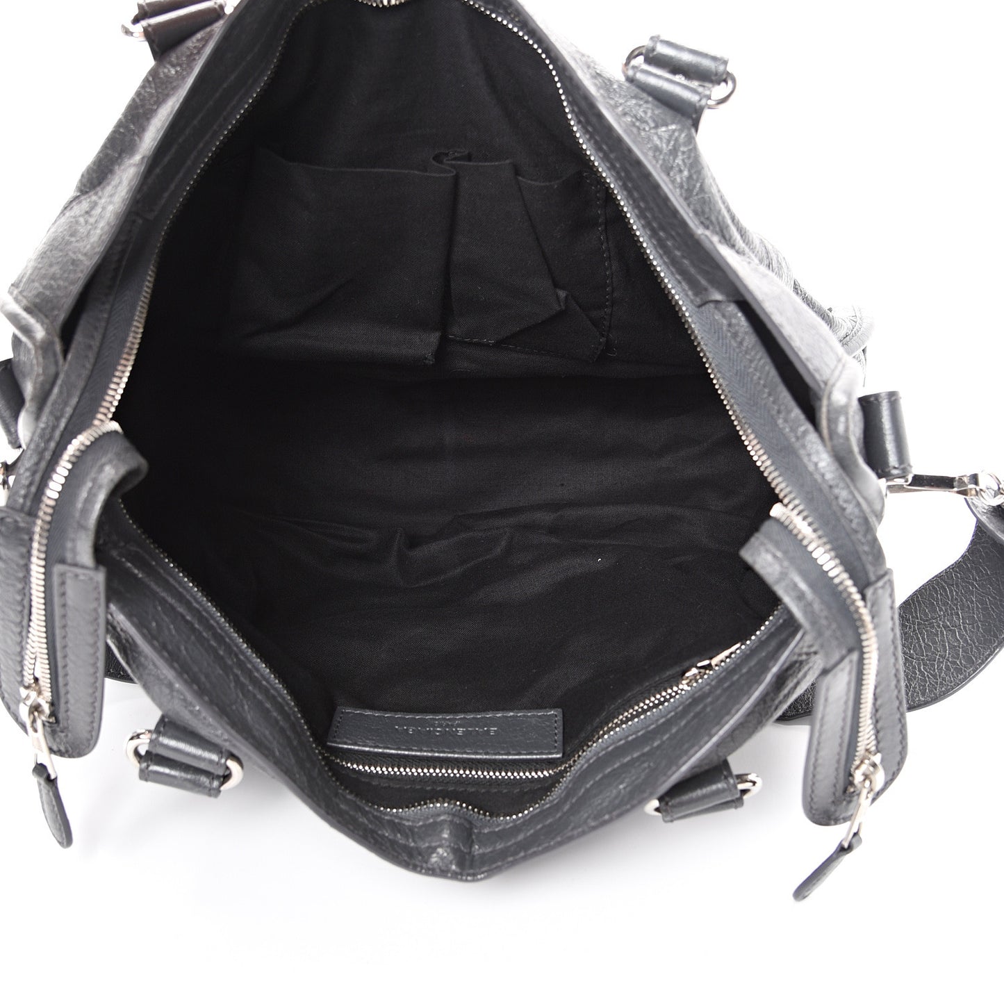 Agneau Giant 12 Silver Hardware City Gris Fossile