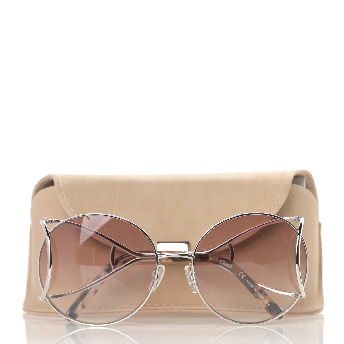 Jackson Oversized Round Sunglasses CE124S Turtledove