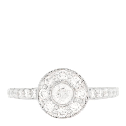 Tiffany Platinum Diamond .15ctw Circlet Engagement Ring 53 6.5 1 of 6